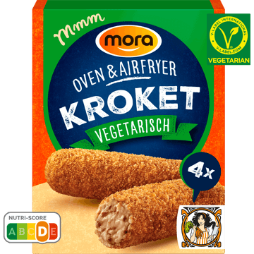 Mora Vegetarische Draadjesvleesch Kroketten 4 x 75 g