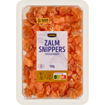 Jumbo Zalmsnippers Houtgerookt 150 g