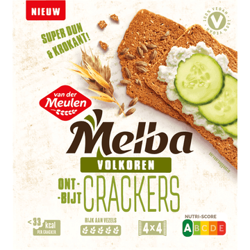Melba Crackers Volkoren 125 g