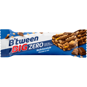 B’tween Big Mueslireep Zero Melkchocolade 24 x 40g