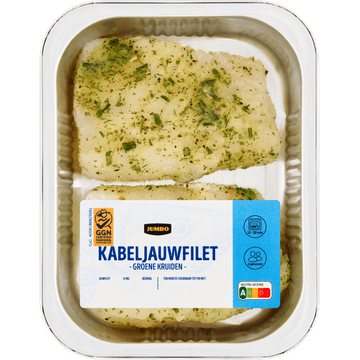 Jumbo Kabeljauwfilet Groene Kruiden ca. 250 g