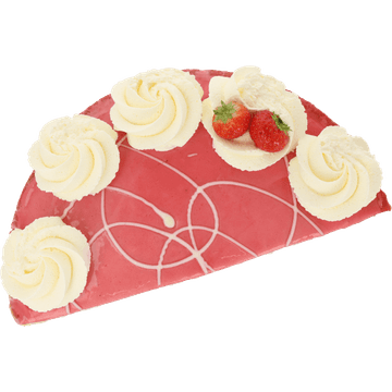 Jumbo - Aardbeibavarois Vlaai - Half
