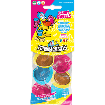 Funny Candy Candy Shells 72g
