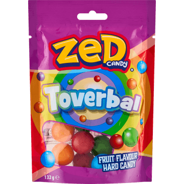 Zed Candy Toverbal Fruit Flavour Hard Candy 132 g