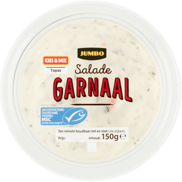 Jumbo Salade Garnaal 150 g