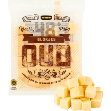 Jumbo Blokjes Oude Kaas 48+ 200 g