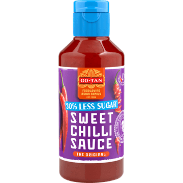 Go-Tan Sweet Chili Sauce 30% minder suiker 270ml