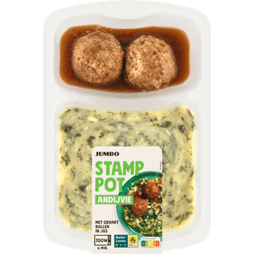 Jumbo Stampot Andijvie met Gehaktballen in Jus 500 g