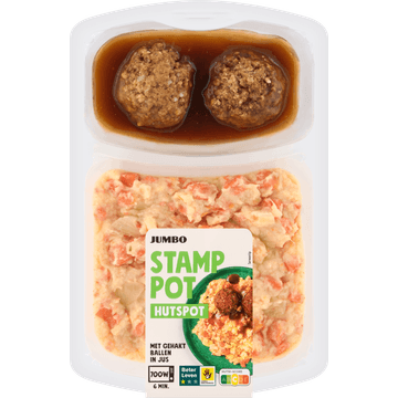 Jumbo Stamppot Hutspot met Gehaktballen in Jus 500 g