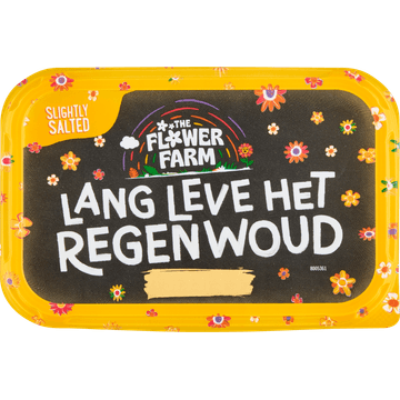 The Flower Farm Slightly Salted Zonder Palmolie 375 g