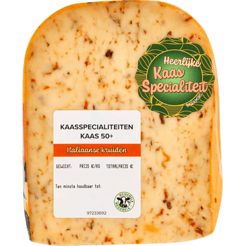 Kaasspecialiteiten Kaas 50+ Italiaanse Kruiden Stuk ca. 250 g