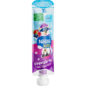 Nestlé Kids Freezie Pop Appel, Framboos, Bosbes! 3+ Jaar 70 g