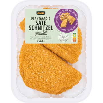 Jumbo Plantaardige Saté Schnitzel 2 Stuks