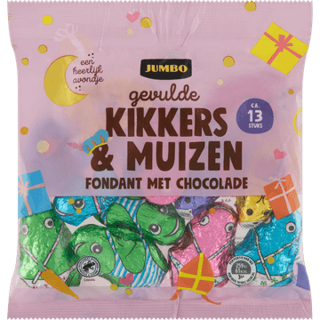 Jumbo Gevulde Kikkers & Muizen 208 g