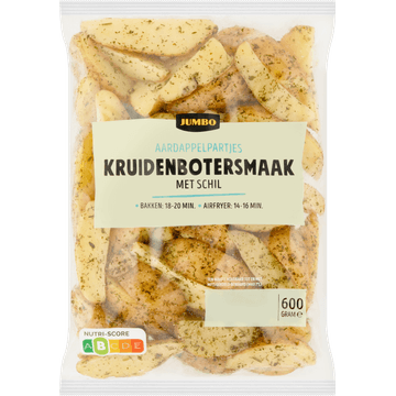 Jumbo Aardappelpartjes met Schil Kruidenboter 600 g