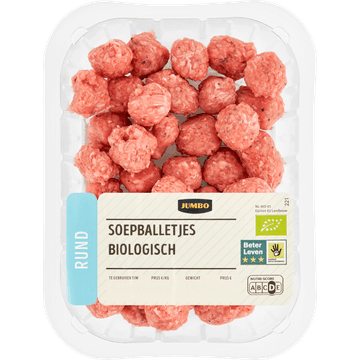Jumbo Soepballetjes Biologisch Rund 150 g