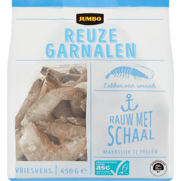 Jumbo Reuze Garnalen 450 g