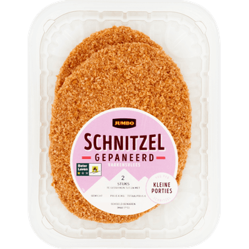 Jumbo Varkensschnitzel Gepaneerd 2 Stuks