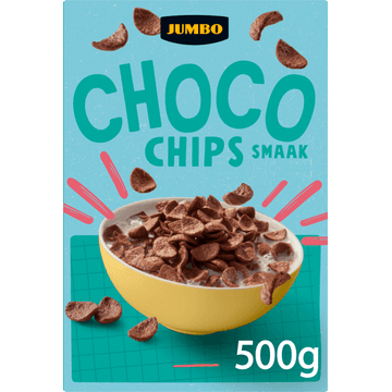 Jumbo Chocosmaak Chips 500 g