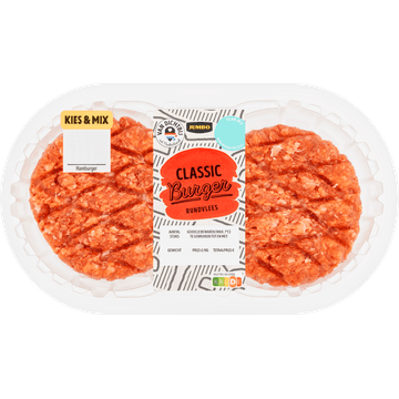 Jumbo Classic Burger Rundvlees 2 Stuks