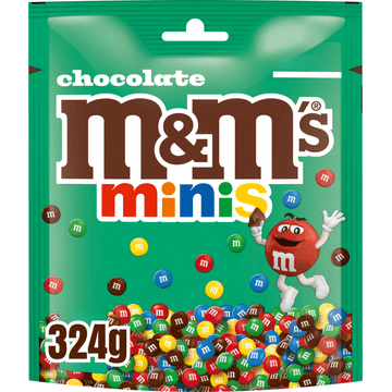 M&M'S Minis chocolade snoepjes maxi 324g