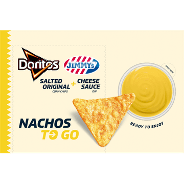 Doritos Jimmy's Nacho to Go Salt&Cheese