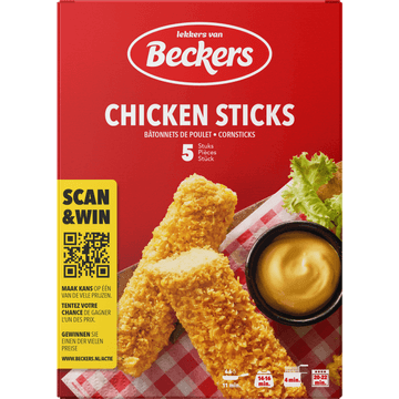 Beckers Chicken Sticks 5 stuks 300g