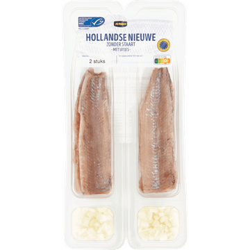 Jumbo Haring Hollandse Nieuwe Zonder Staart met Uitjes 2 Stuks