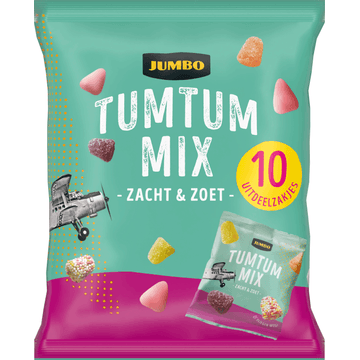 Jumbo Tumtum Mix Uitdeelzak 10 x 30 g