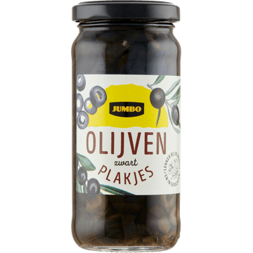 Jumbo Olijven Plakjes Zwart 220 g
