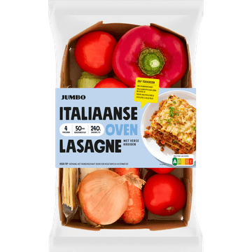 Jumbo Italiaanse Lasagne Verspakket 4 Personen