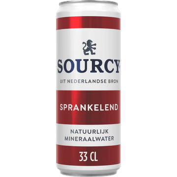 Sourcy Rood Mineraalwater 330ML