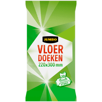Jumbo Vloerdoeken 20 Stuks