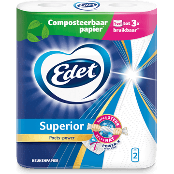 Edet Keukenpapier superior 2-laags