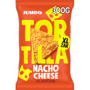 Jumbo Tortilla Chips Nacho Cheese Smaak 300 g