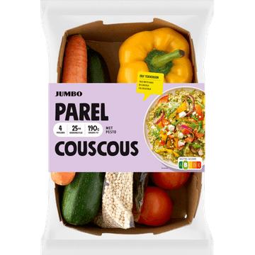 Jumbo Parelcouscous met Pesto Verspakket 4 Personen