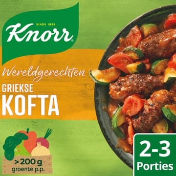 Knorr Wereldgerecht griekse kofta