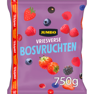Jumbo Vriesverse Bosvruchten Voordeelverpakking 750 g