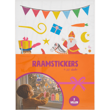 Raamstickers 2 Vellen