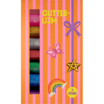Glitterlijm 7 Stuks