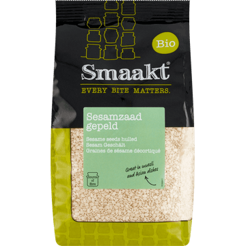 Smaakt Sesamzaad gepeld