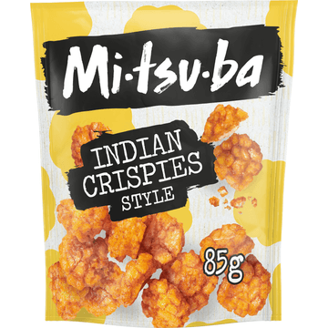 Mitsuba Indian Crispies Style Rijstcrackers 85 g