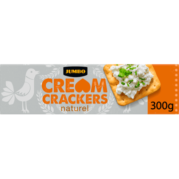 Jumbo Cream Crackers Naturel 300 g