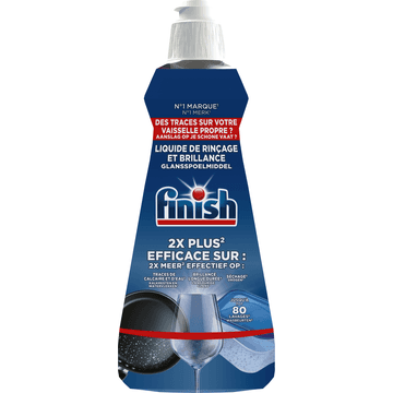 Finish Glansspoelmiddel Regular - Tot 80 wasbeurten - 400 ml