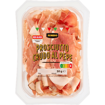 Jumbo Prosciutto Crudo Al Pepe 50 g