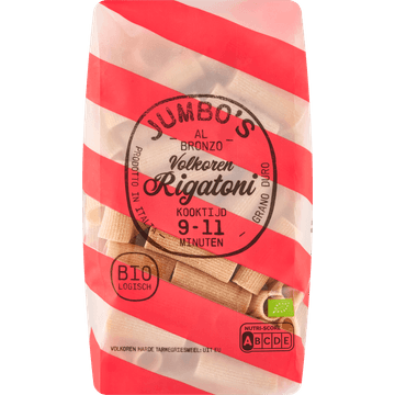 Jumbo's Biologisch Volkoren Rigatoni 500 g