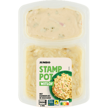 Jumbo Stamppot Witlof met Hamreepjes in Kaassaus 500 g