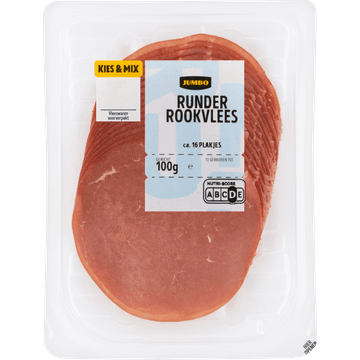 Jumbo Runderrookvlees 100 g