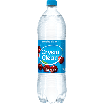 Crystal Clear Sparkling Cherry Fles 1L