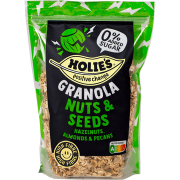 Holie's Granola Nuts & Seeds Hazelnuts, Almonds & Pecans 350g